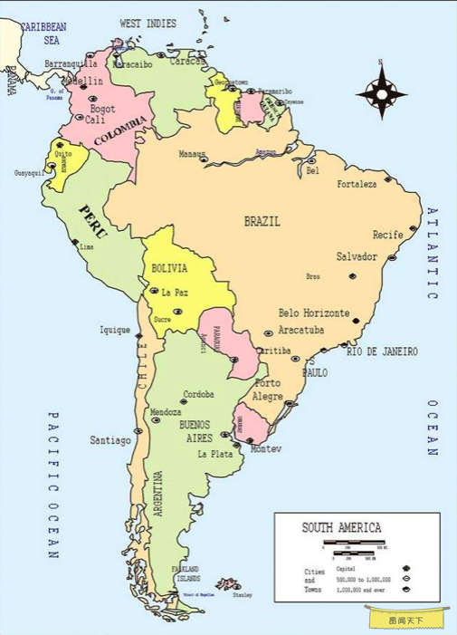 一对水火不容的邻国巴西与阿根廷